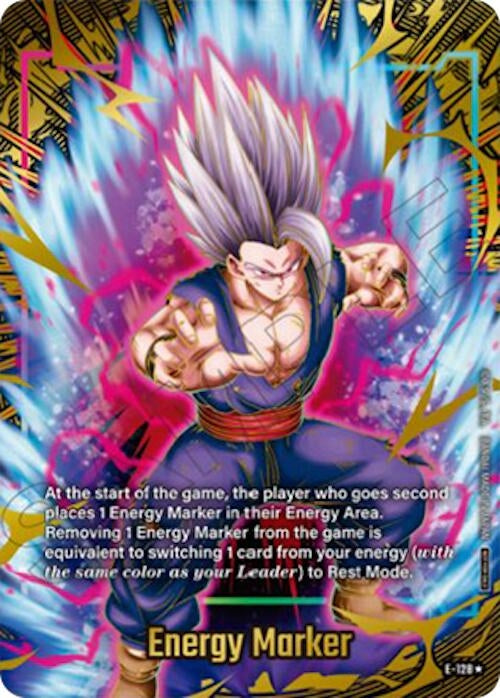 Image for Energy Marker (E-128) (Gold-Stamped) (E-128) (TPR) - Dragon Ball Super: Masters