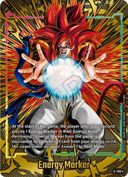 Image for Energy Marker (E-130) (Gold-Stamped) (E-130) (TPR) - Dragon Ball Super: Masters