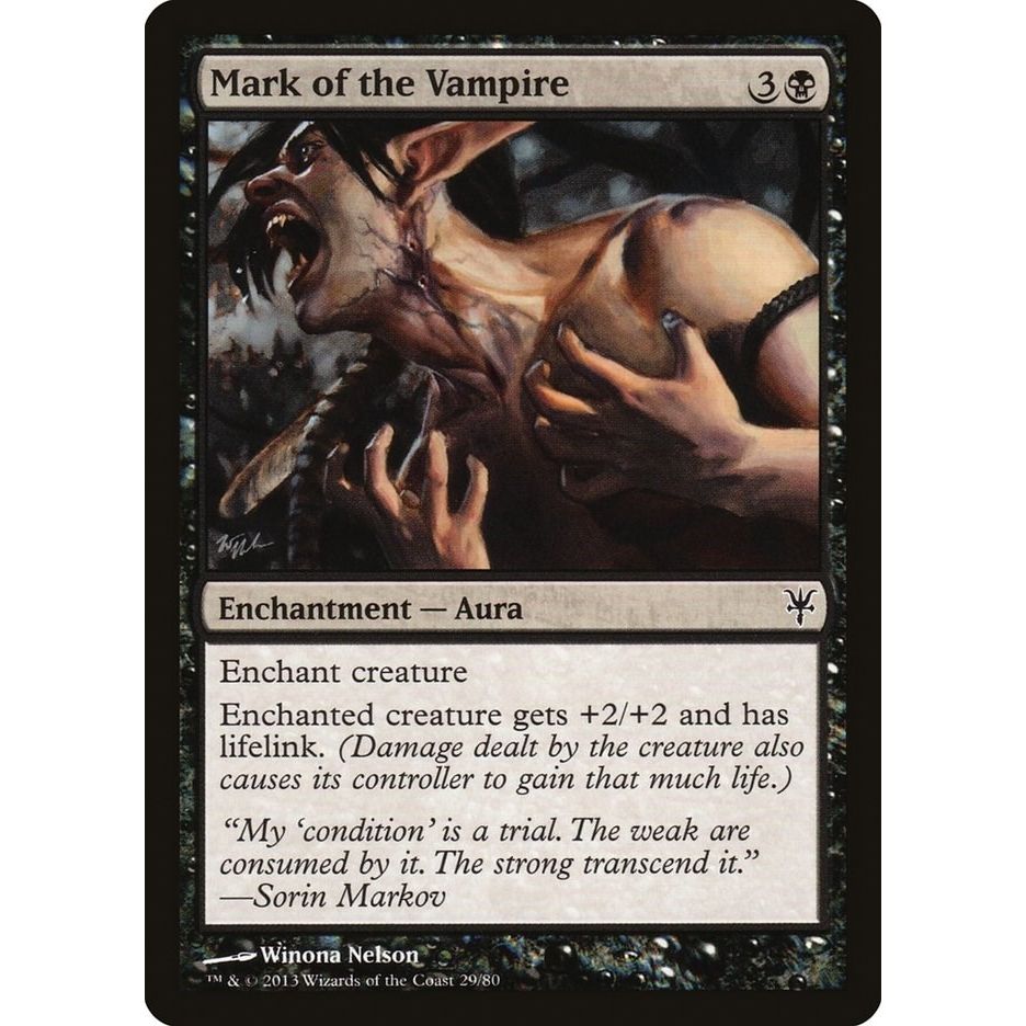 Image for Mark of the Vampire (29) (DDK) - Magic: The Gathering