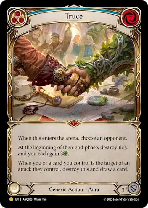 Image for Truce (Blue) (ANQ025) (ANQ025) (ANQ) - Flesh and Blood TCG