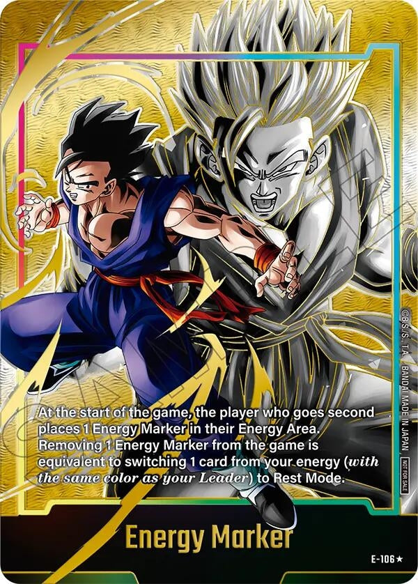 Image for Energy Marker (E-106) (Gold) (E-106) (DBSFW_EM) - Dragon Ball Super: Fusion World