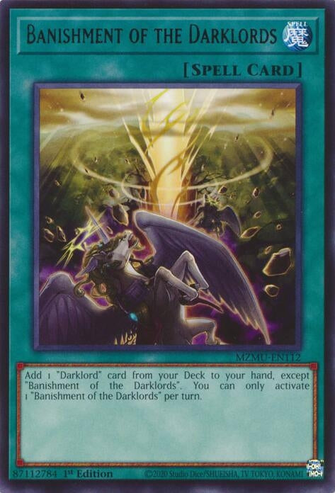 Image for Banishment of the Darklords (MZMU-EN112) - YuGiOh