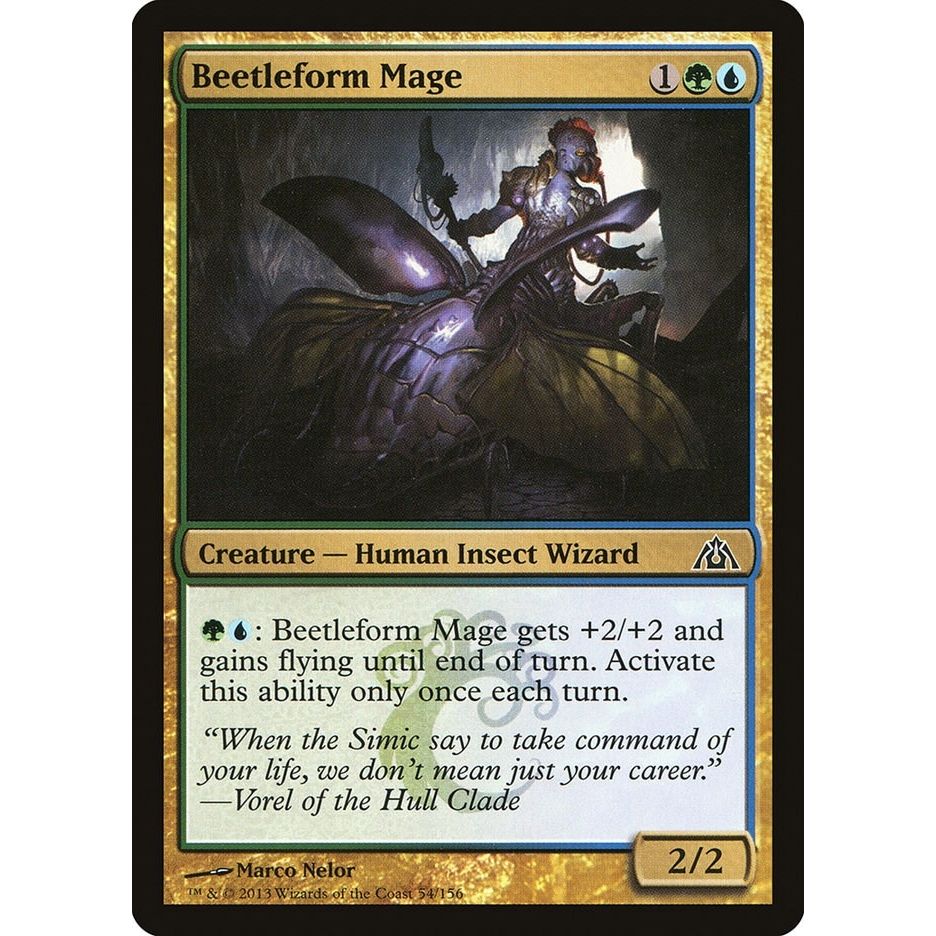 Image for Beetleform Mage (54) (DGM) - Magic: The Gathering