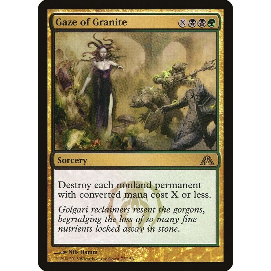 Image for Gaze of Granite (72) (DGM) - Magic: The Gathering