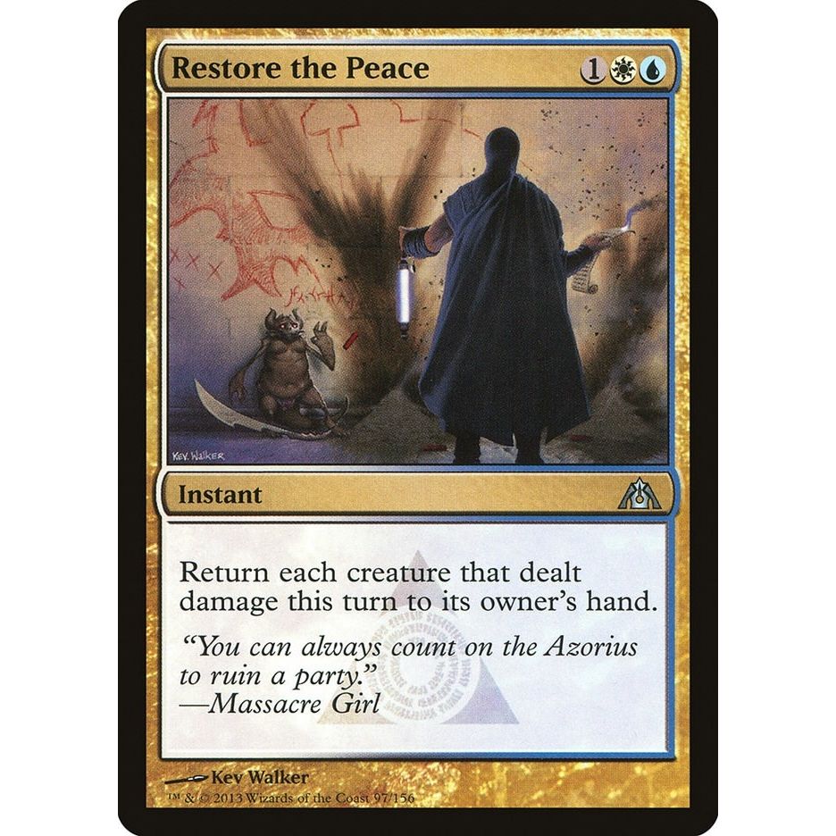 Image for Restore the Peace (97) (DGM) - Magic: The Gathering