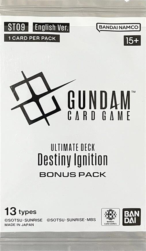 Image for Starter Deck: Destiny Ignition Bonus Pack - Gundam Card Game