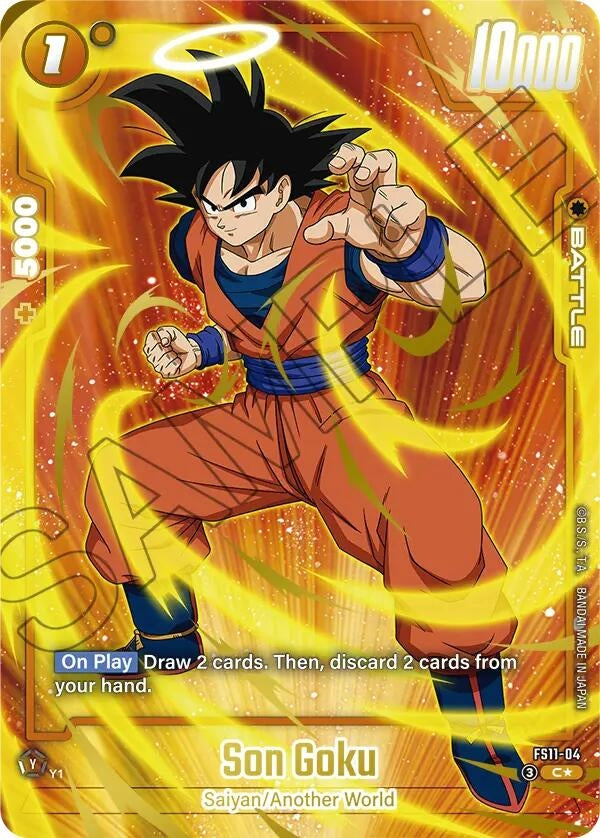 Image for Son Goku - FS11-04 (Gold) (FS11-04) (FS11) - Dragon Ball Super: Fusion World
