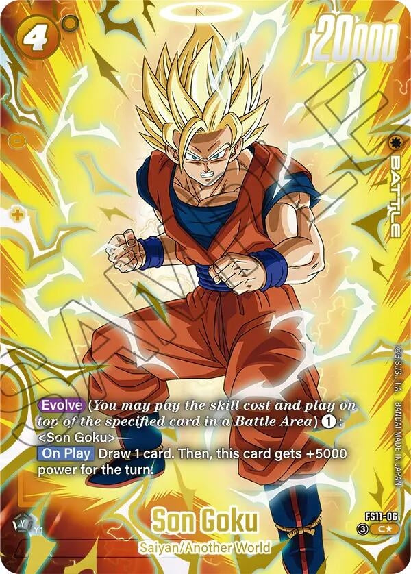 Image for Son Goku - FS11-06 (Gold) (FS11-06) (FS11) - Dragon Ball Super: Fusion World
