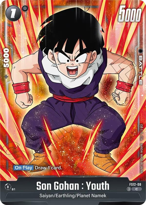 Image for Son Gohan : Youth - FS12-08 (FS12-08) (FS12) - Dragon Ball Super: Fusion World