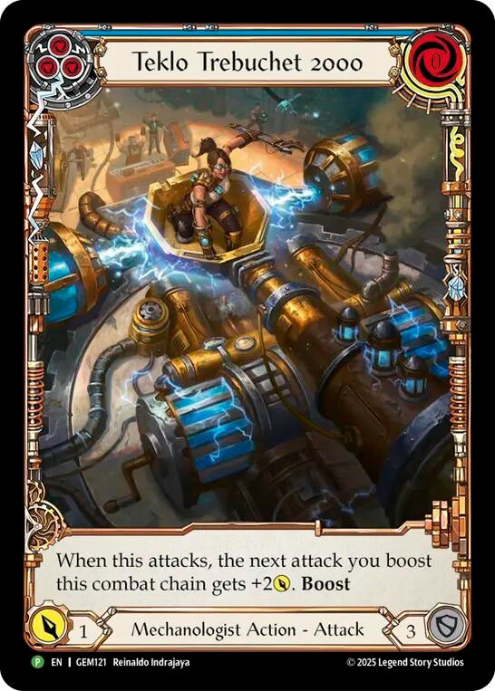 Image for Teklo Trebuchet 2000 (GEM121) (GEM) - Flesh and Blood TCG