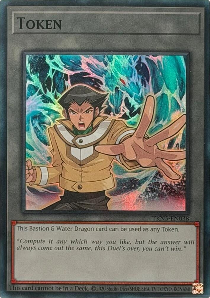 Image for Token: Bastion & Water Dragon (TKN5-EN038) (BPRO) - YuGiOh