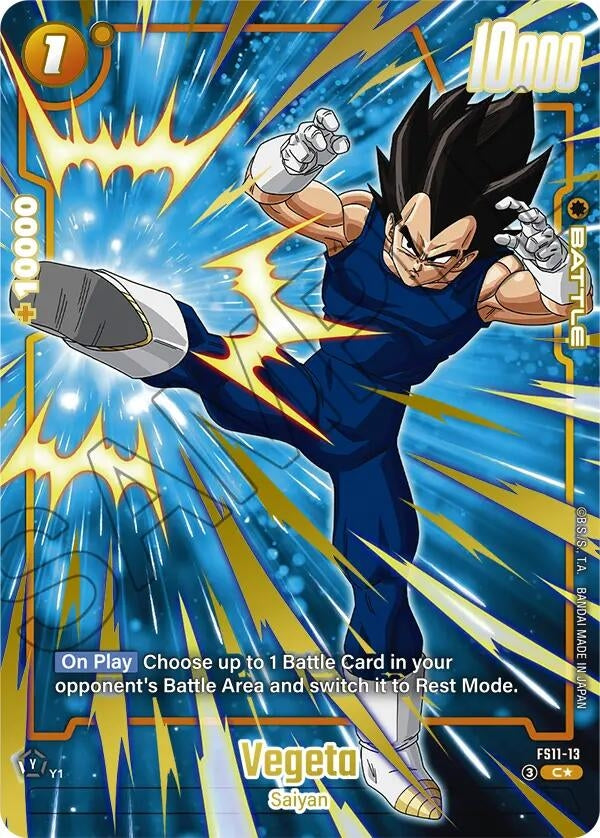 Image for Vegeta - FS11-13 (Gold) (FS11-13) (FS11) - Dragon Ball Super: Fusion World