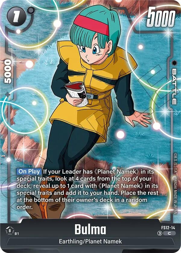 Image for Bulma - FS12-14 (FS12-14) (FS12) - Dragon Ball Super: Fusion World