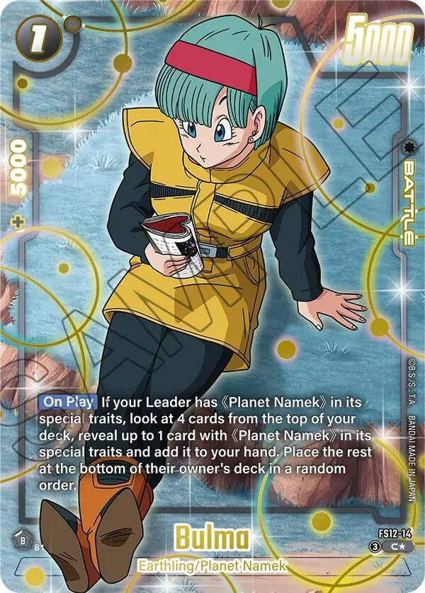 Image for Bulma - FS12-14 (Gold) (FS12-14) (FS12) - Dragon Ball Super: Fusion World