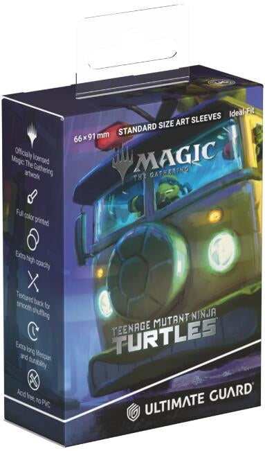 Image for Magic: The Gathering: Teenage Mutant Ninja Turtles Art Sleeves - Turtle Van (100-Pack) - Card Sleeves