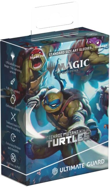 Image for Magic: The Gathering: Teenage Mutant Ninja Turtles Art Sleeves - Heroes in a Half Shell (100-Pack) - Card Sleeves