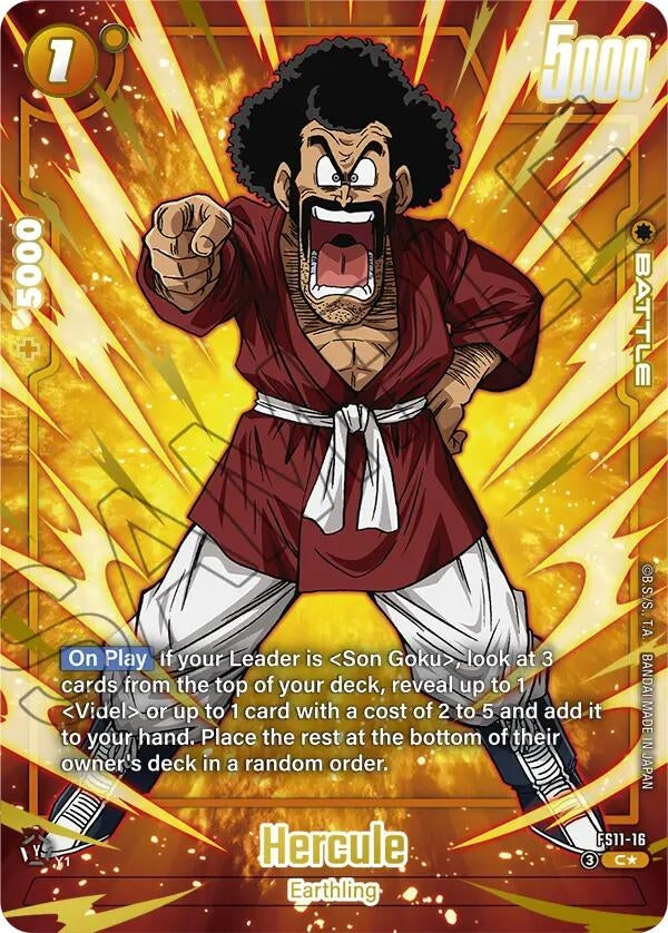 Image for Hercule (Alternate Art) (FS11-16) (FS11) - Dragon Ball Super: Fusion World