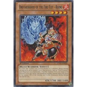Image for Brotherhood of the Fire Fist - Rhino (LTGY-EN028) (LTGY) - YuGiOh