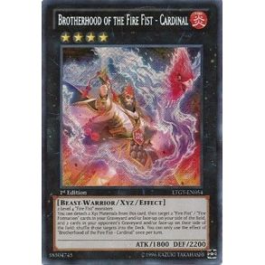 Image for Brotherhood of the Fire Fist - Cardinal (LTGY-EN054) (LTGY) - YuGiOh