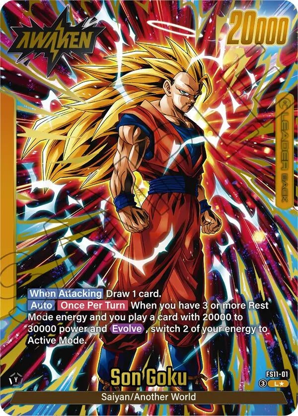 Image for Son Goku - FS11-01 (Gold) (FS11-01) (FS11) - Dragon Ball Super: Fusion World