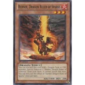 Image for Burner, Dragon Ruler of Sparks (LTGY-EN097) (LTGY) - YuGiOh