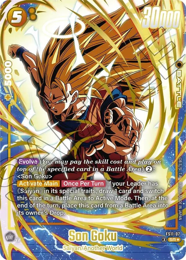 Image for Son Goku - FS11-07 (Gold) (FS11-07) (FS11) - Dragon Ball Super: Fusion World