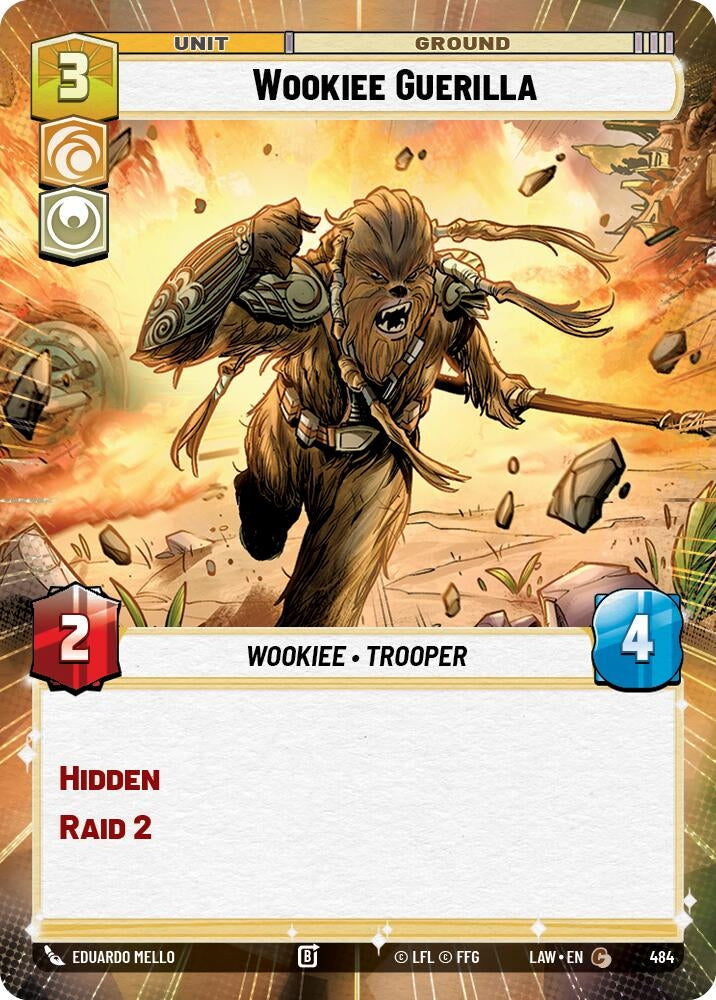 Image for Wookiee Guerilla (Hyperspace) (484) (LAW) - Star Wars: Unlimited
