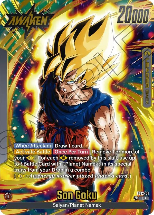 Image for Son Goku - FS12-01 (Gold) (FS12-01) (FS12) - Dragon Ball Super: Fusion World