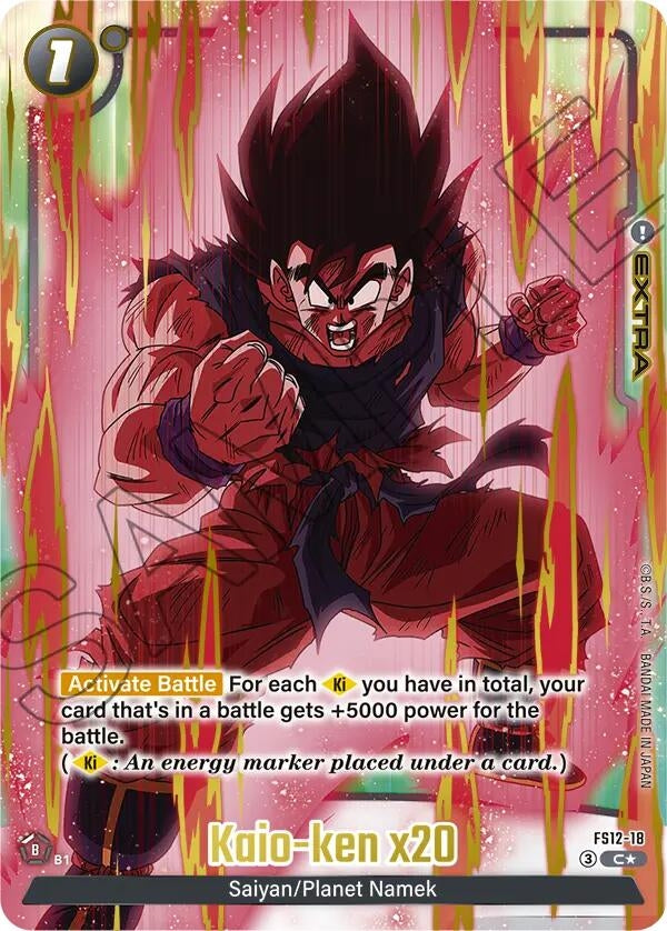 Image for Kaio-ken x20 (Gold) (FS12-18) (FS12) - Dragon Ball Super: Fusion World