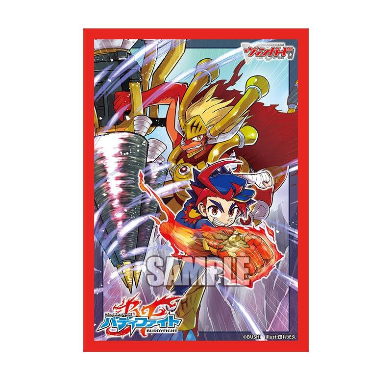 Image for Bushiroad Sleeve Collection Mini Vol.167 Cardfight!! Vanguard: Mighty Sun Fighter, Gao Mikado(70-Pack) - Card Sleeves