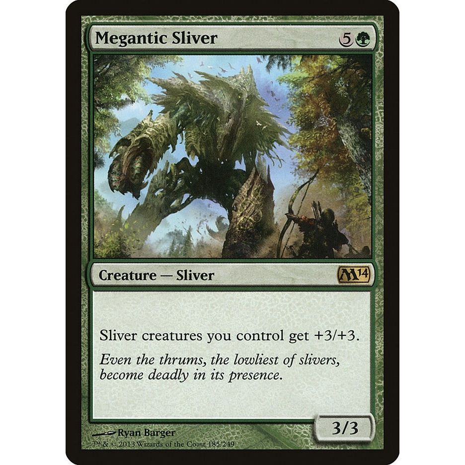 Image for Megantic Sliver (185) (M14) - Magic: The Gathering