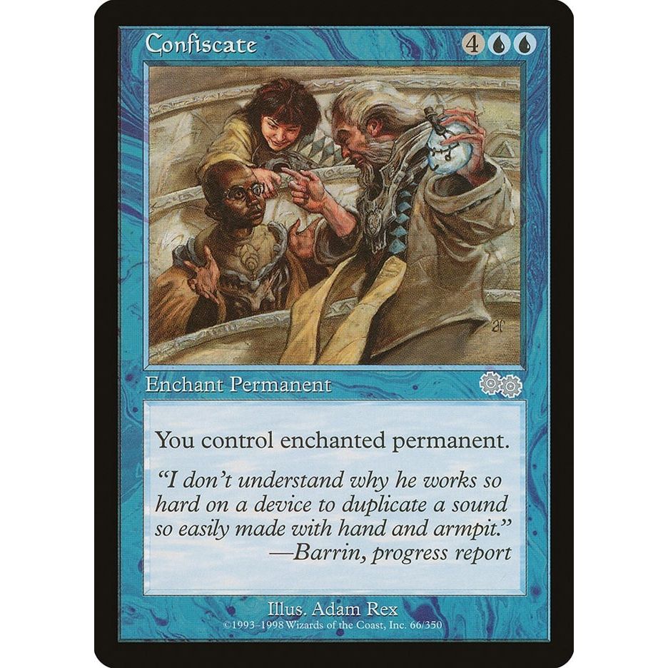 Image for Confiscate (66) (USG) - Magic: The Gathering