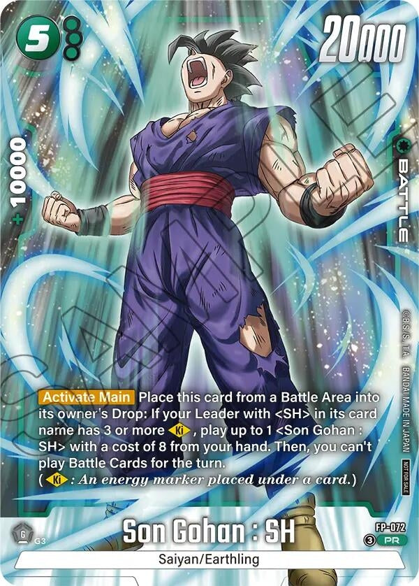 Image for Son Gohan : SH - FP-072 (Tournament Pack 10) (FP-072) (DBSFW_TPR) - Dragon Ball Super: Fusion World