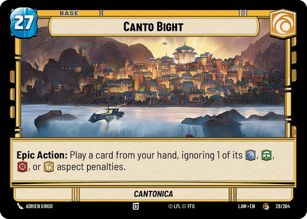 Image for Canto Bight // Shield (28 // T03) (LAW) - Star Wars: Unlimited