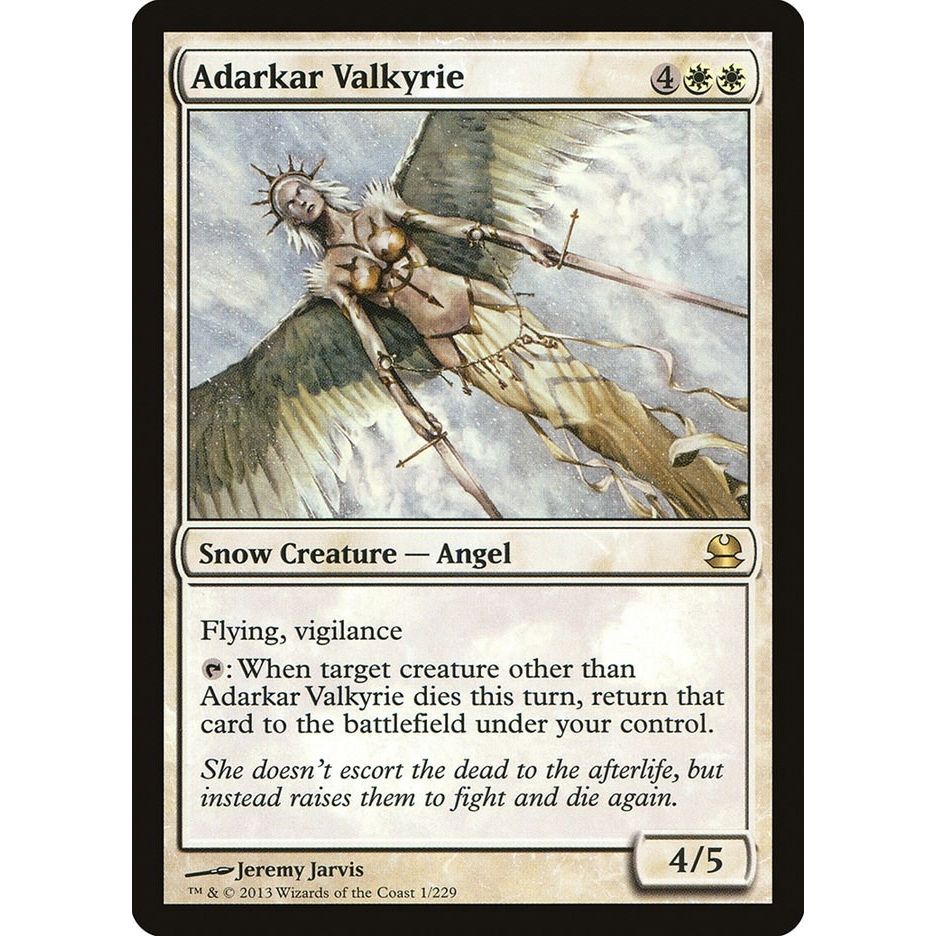 Image for Adarkar Valkyrie (1) (MMA) - Magic: The Gathering
