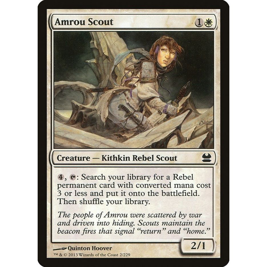 Image for Amrou Scout (2) (MMA) - Magic: The Gathering