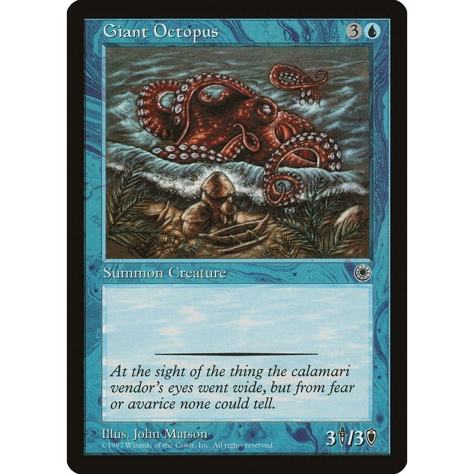 Image for Giant Octopus (POR) - Magic: The Gathering