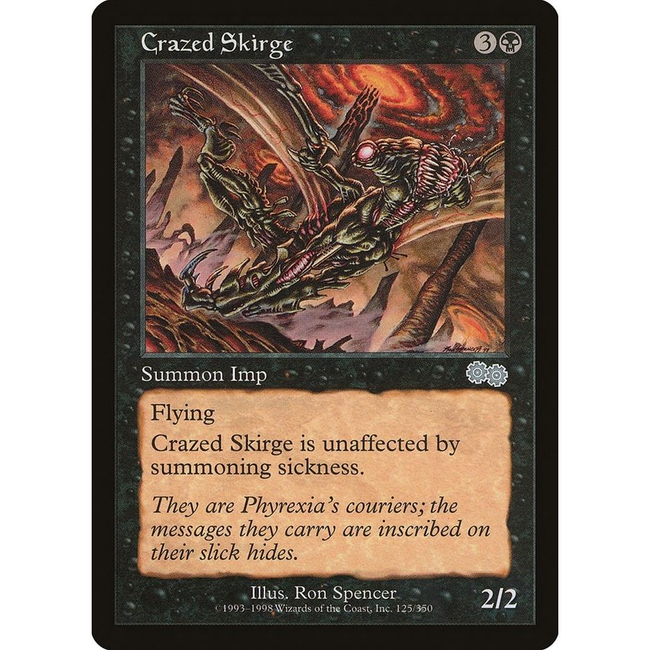 Image for Crazed Skirge (125) (USG) - Magic: The Gathering
