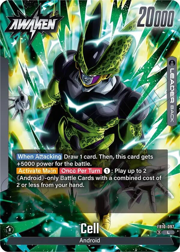 Image for Cell - FB10-097 (FB10-097) (FB10) - Dragon Ball Super: Fusion World