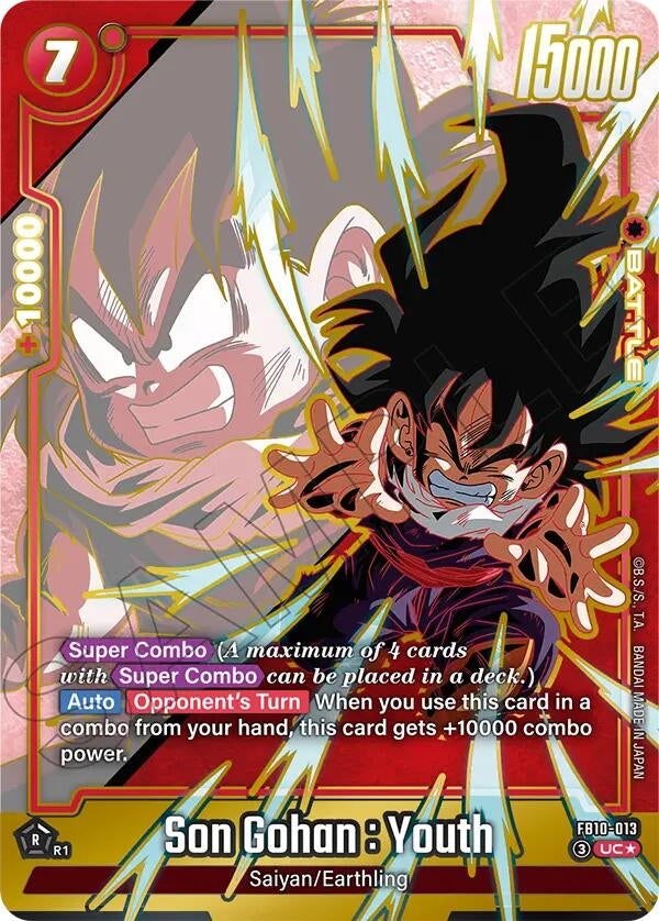 Image for Son Gohan : Youth - FB10-013 (Alternate Art) (FB10-013) (FB10) - Dragon Ball Super: Fusion World