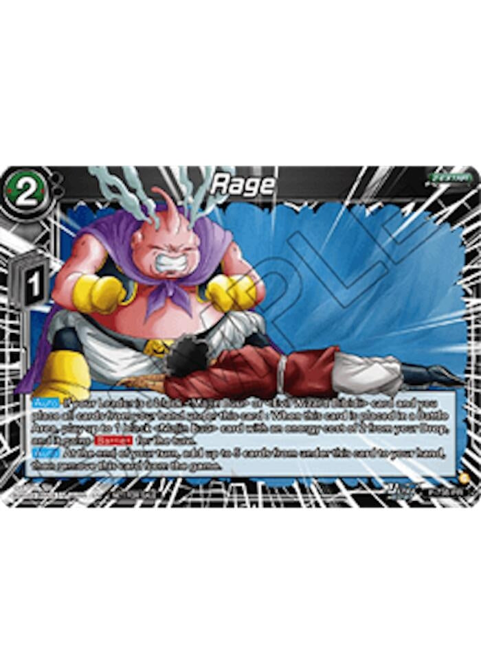 Image for Rage (Ultra-Bout Series Tournament Pack Vol.2) (P-735) (TPR) - Dragon Ball Super: Masters
