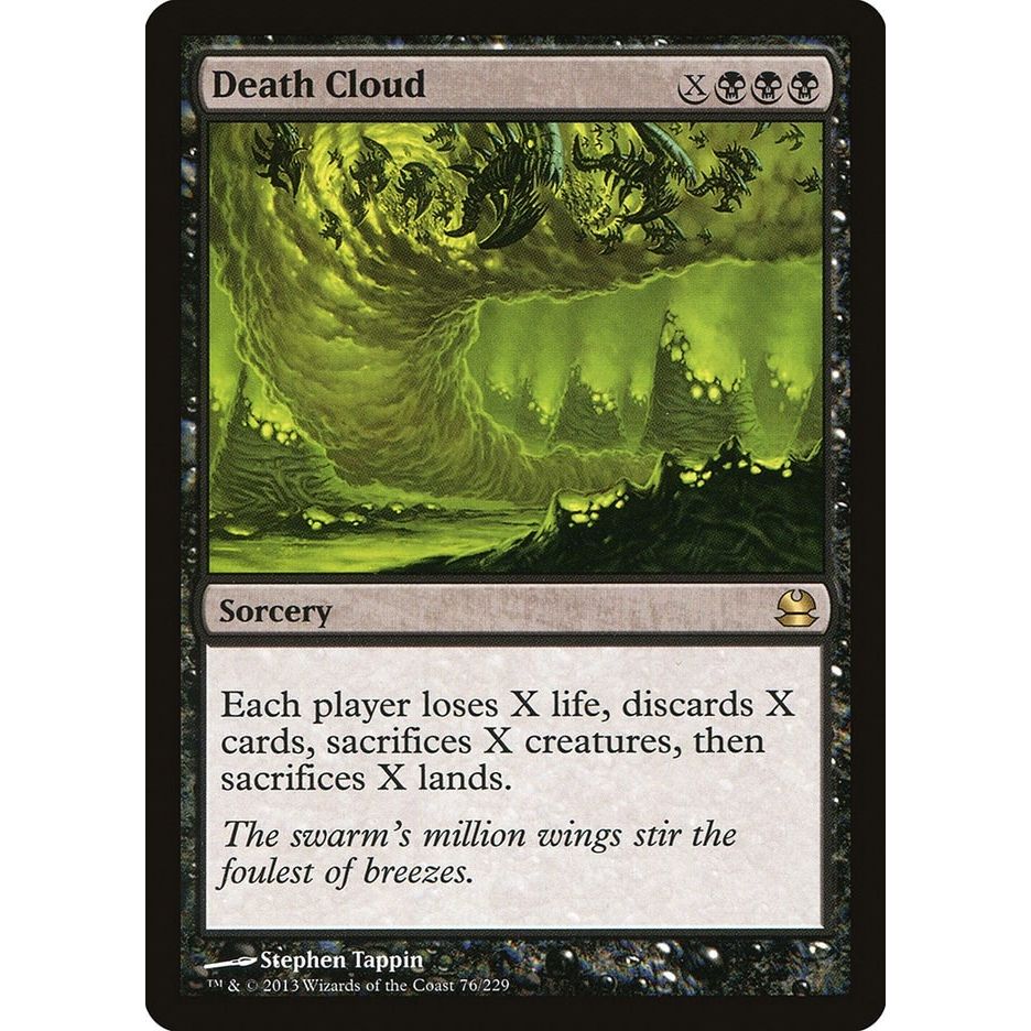 Image for Death Cloud (76) (MMA) - Magic: The Gathering