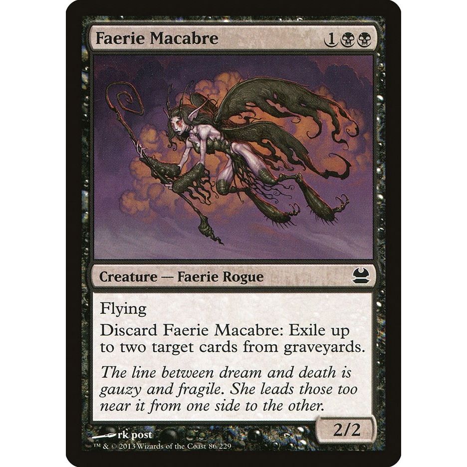 Image for Faerie Macabre (86) (MMA) - Magic: The Gathering