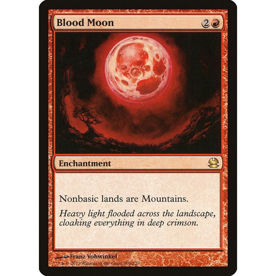 Image for Blood Moon (106) (MMA) - Magic: The Gathering