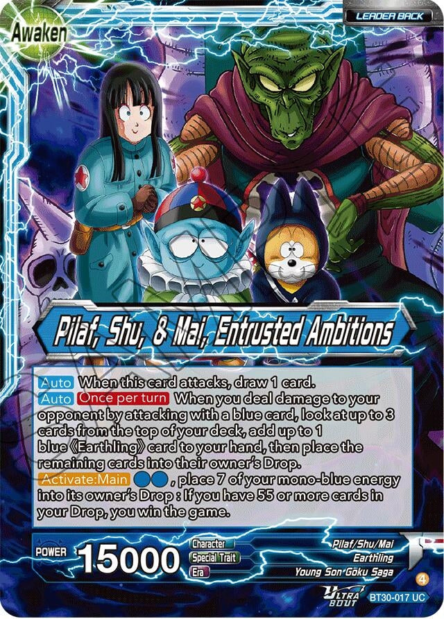 Image for Pilaf, Shu, & Mai // Pilaf, Shu, & Mai, Entrusted Ambitions (BT30-017) (BT30) - Dragon Ball Super: Masters