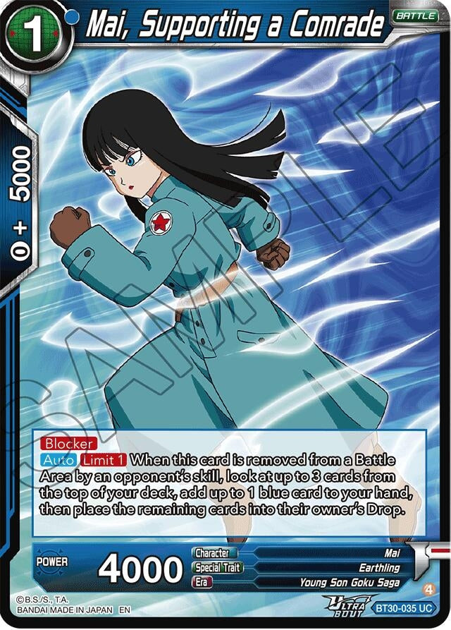 Image for Mai, Supporting a Comrade (BT30-035) (BT30) - Dragon Ball Super: Masters