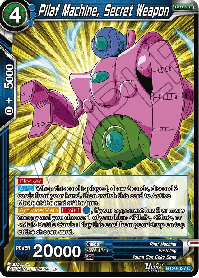 Image for Pilaf Machine, Secret Weapon (BT30-037) (BT30) - Dragon Ball Super: Masters