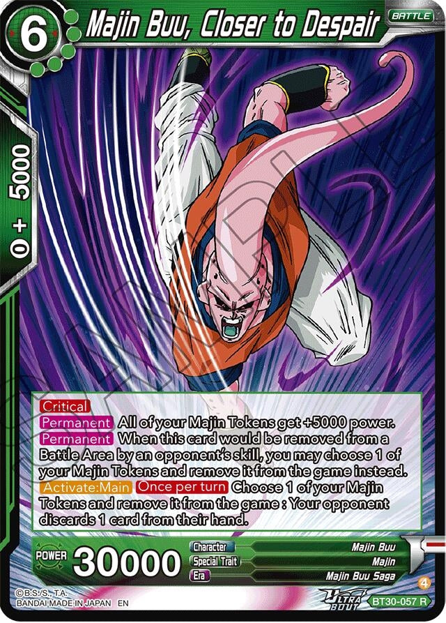 Image for Majin Buu, Closer to Despair (BT30-057) (BT30) - Dragon Ball Super: Masters