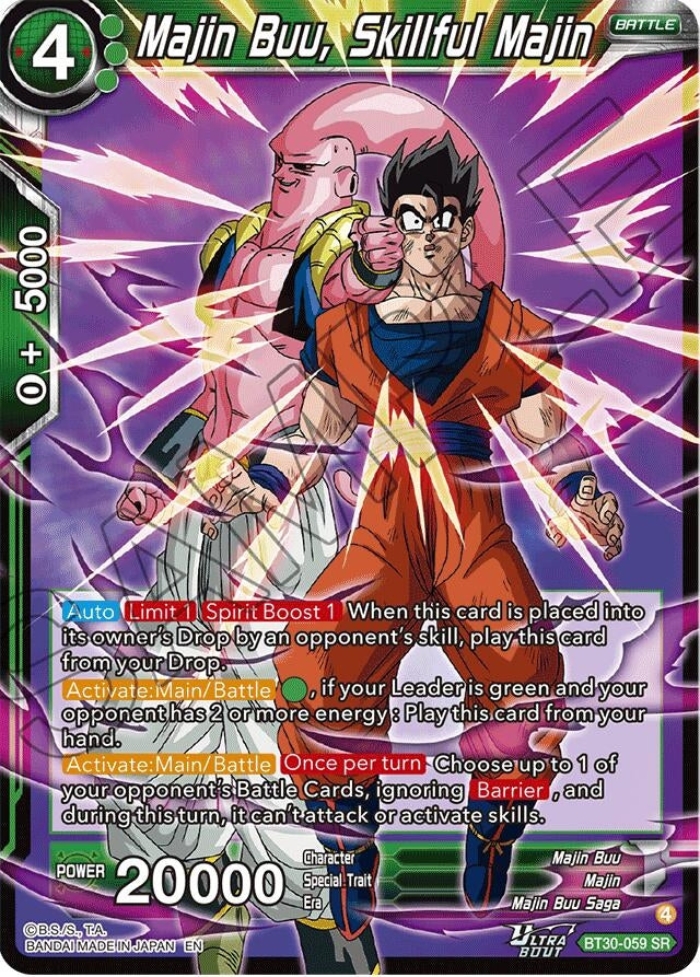 Image for Majin Buu, Skillful Majin (BT30-059) (BT30) - Dragon Ball Super: Masters