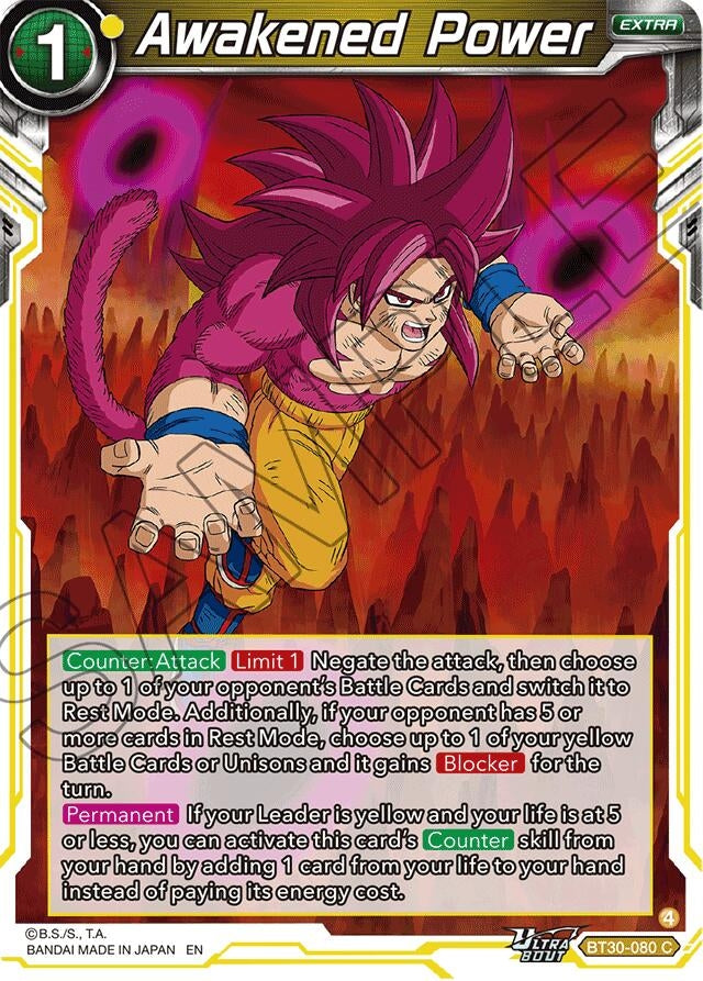 Image for Awakened Power (BT30-080) (BT30) - Dragon Ball Super: Masters